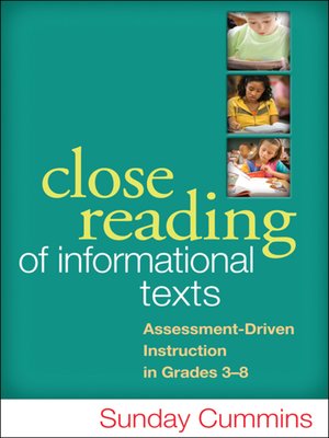cover image of Close Reading of Informational Texts